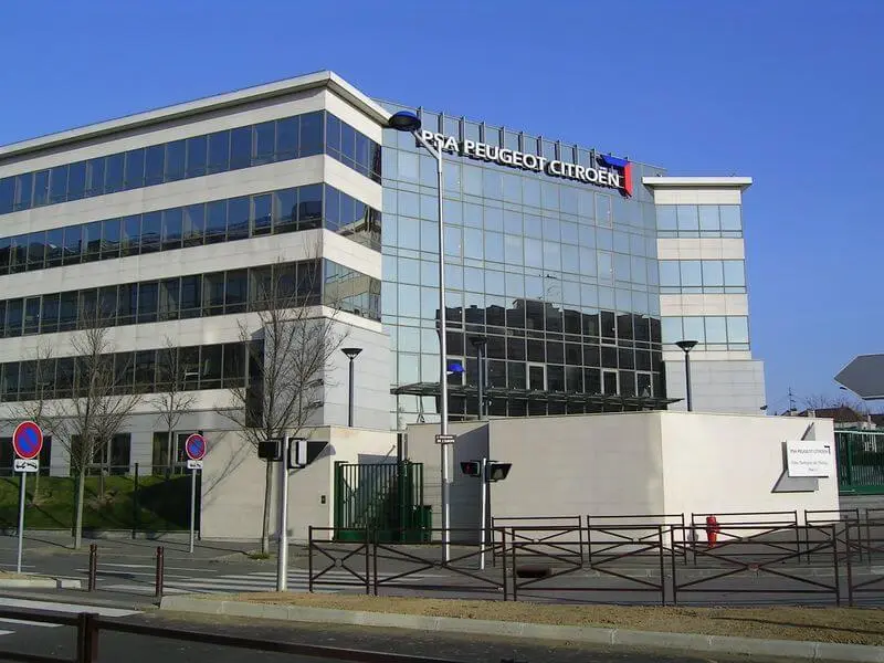 Hovedkvarter PSA Peugeot Citroen i Paris