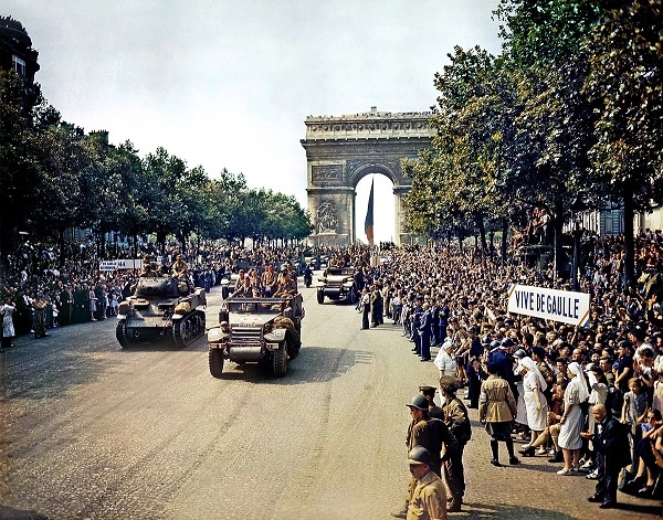 Befrielsen af Paris i august 1944