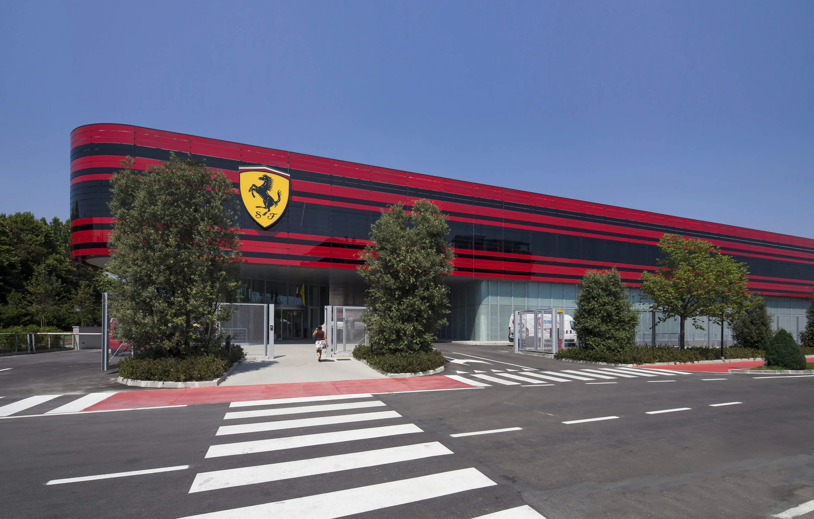 Ferrari hovedkvarter Maranello Italien