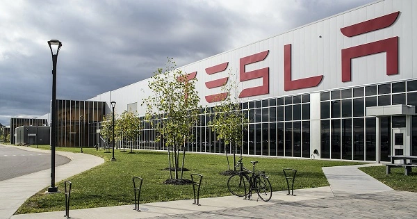 Teslas hovedkvarter i Austin, Texas