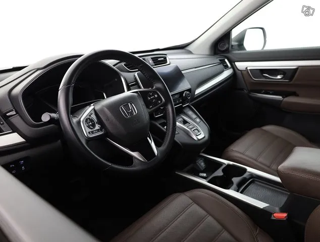 Honda CR-V Hybrid Elegance 2WD AT - Navigointijärjestelmä, Adaptiivinen vakionopeudensäädin, Nahkaverhoilu - J. autoturva - Ilmainen kotiintoimitus Image 9