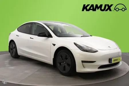 Tesla Model 3 Long Range Refresh / 2x Tesla-alut / SUOMI-auto / Kasko alk. 499eur/v / Lämpöpumppu / Lasikatto /