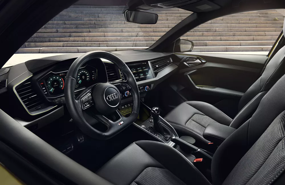 Audi A1 interiør